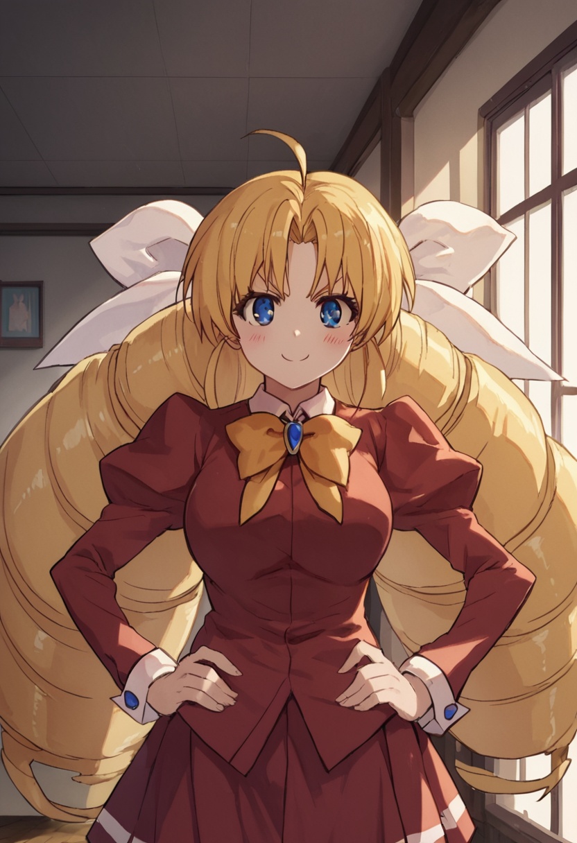 score_8_up,  1girl,  blonde hair on Tensor.Art