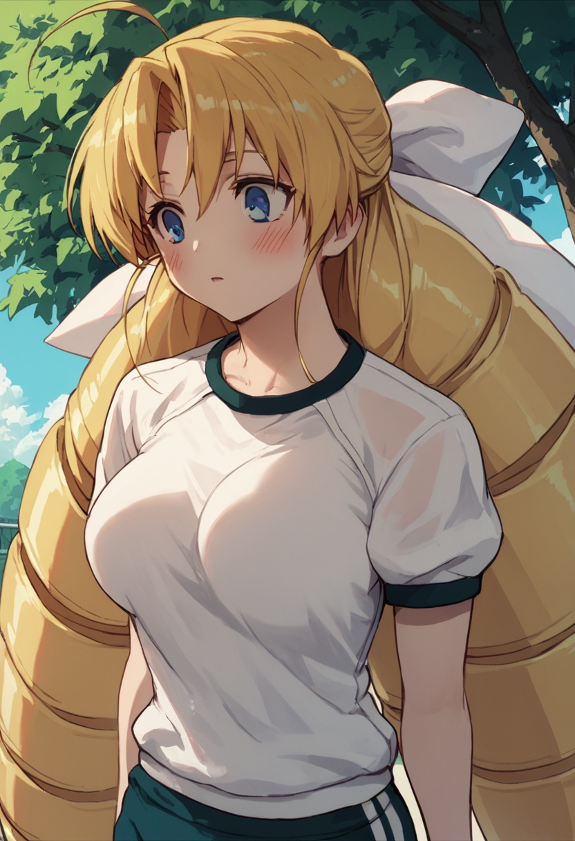 score_8_up,  1girl,  blonde hair on Tensor.Art