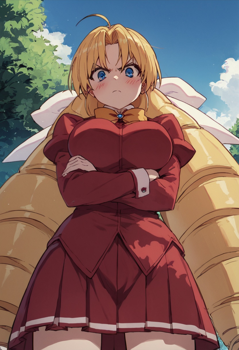 score_8_up,  1girl,  blonde hair on Tensor.Art