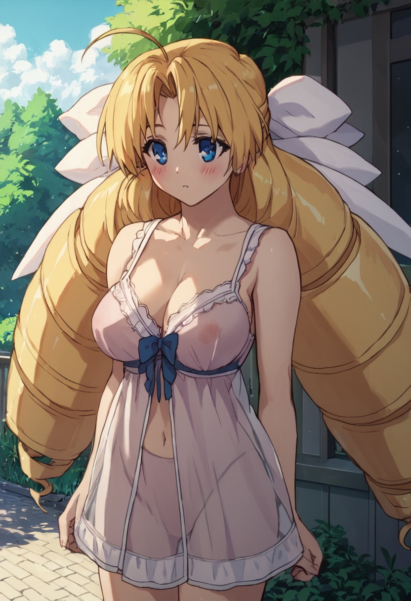 score_8_up,  1girl,  blonde hair on Tensor.Art