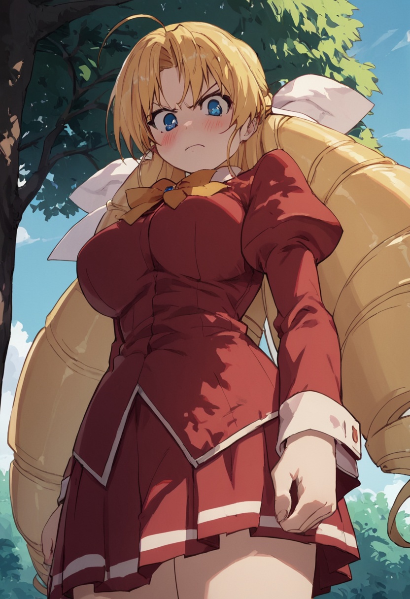 score_8_up,  1girl,  blonde hair on Tensor.Art