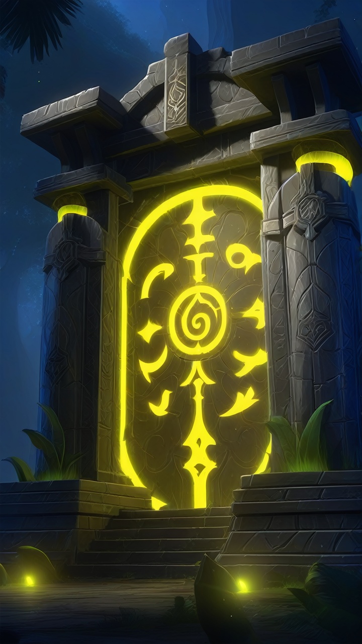 Ash,  (Banana Gate),  teleport magic fantasy by 浪花鱼影 on Tensor.Art