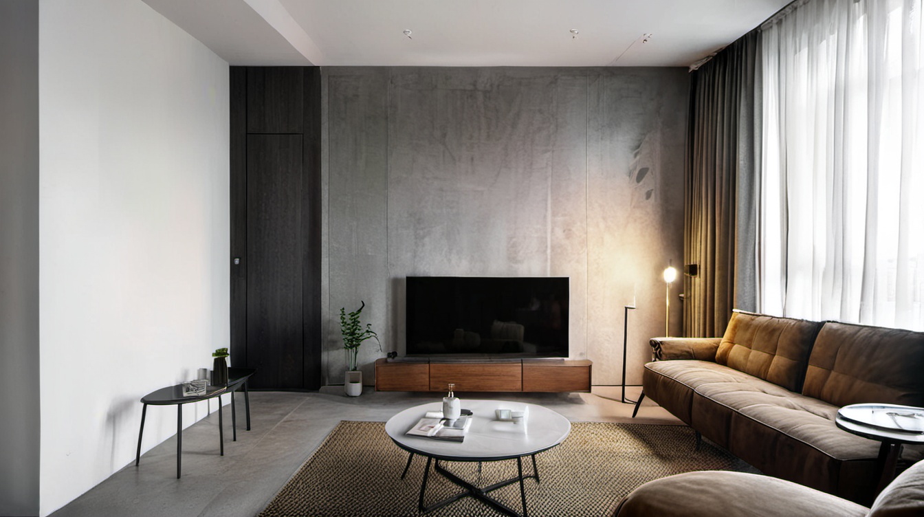 <lora:gongyefeng XL2.0:0.6>,gongyefeng,indoor,floor,couch,curtains,table,chair,available light,cup,plant,vase,incredibly absurdres,realistic,