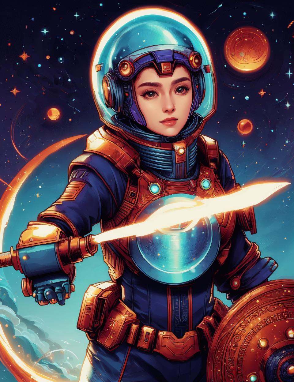 DonM0m3g4,  illustration,  female martian by DonMischo on Tensor.Art