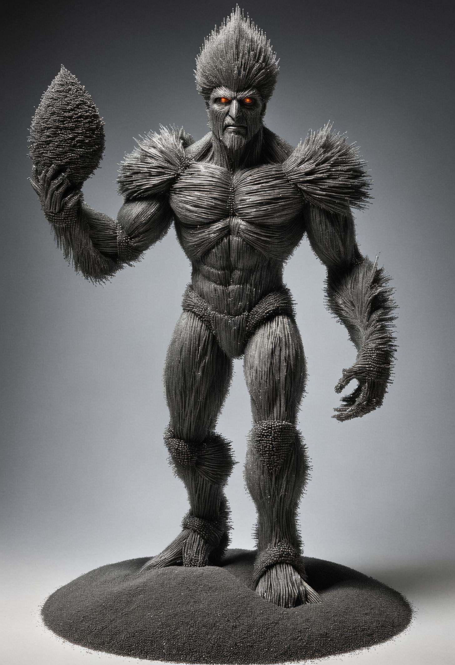 DonM1r0nF1l1ng5XL,  iron filings,  male abzorbaloff on Tensor.Art