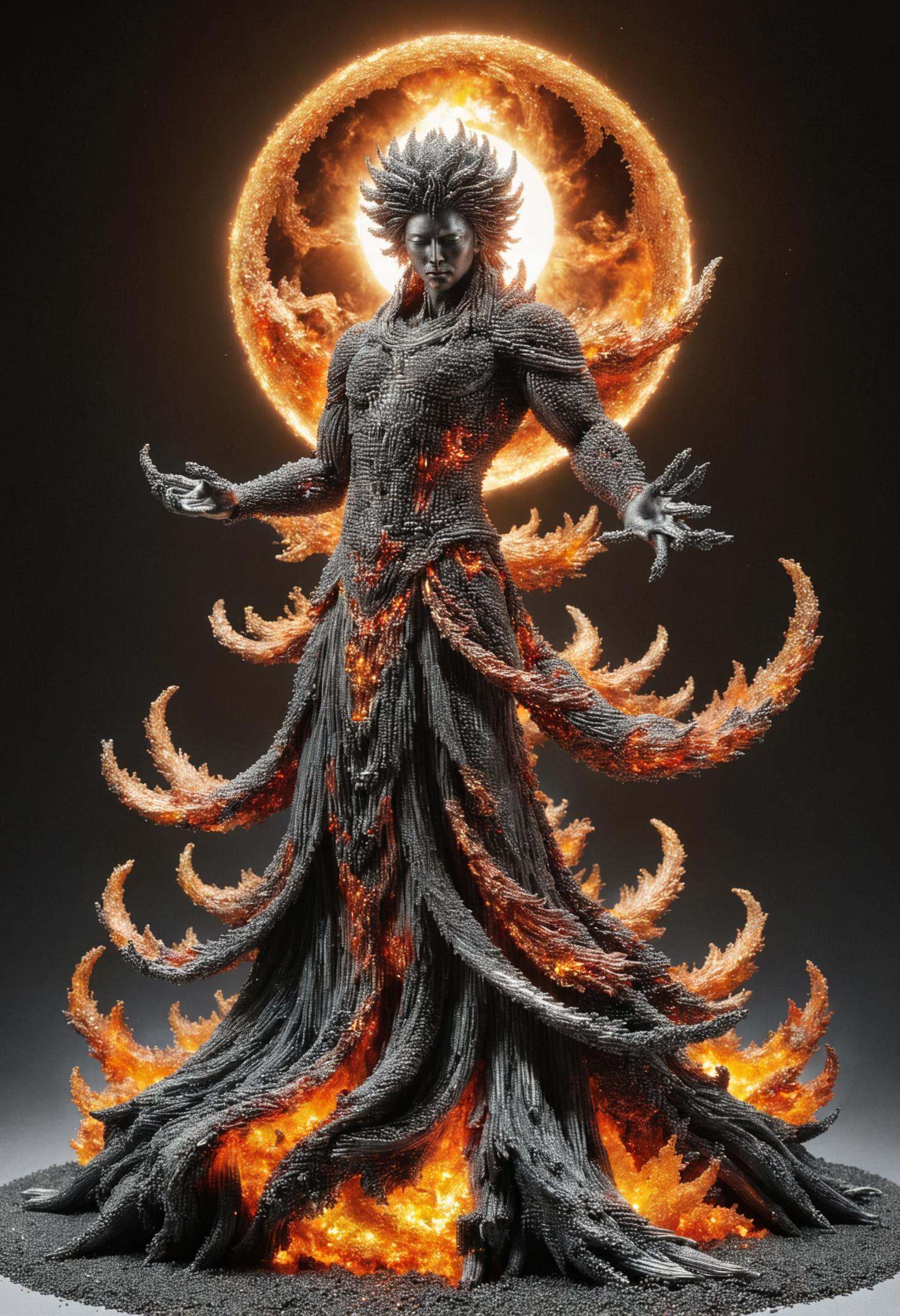 DonM1r0nF1l1ng5XL,  ,  harmonious eclipse magma chinese celestial Yong on Tensor.Art