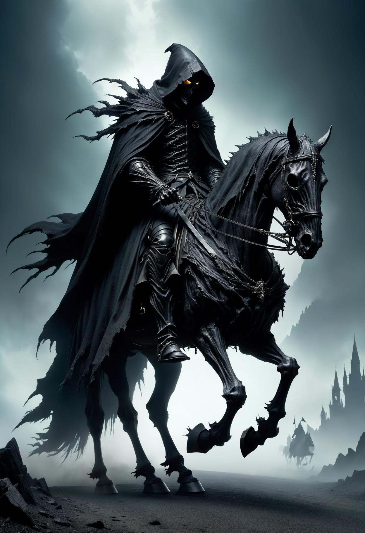 DonMB14ckR0ckXL,  black rock,  dullahan on Tensor.Art