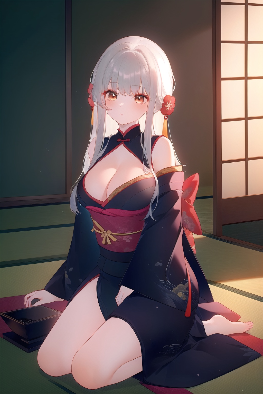 whiter,  extremely details,  1girl on Tensor.Art