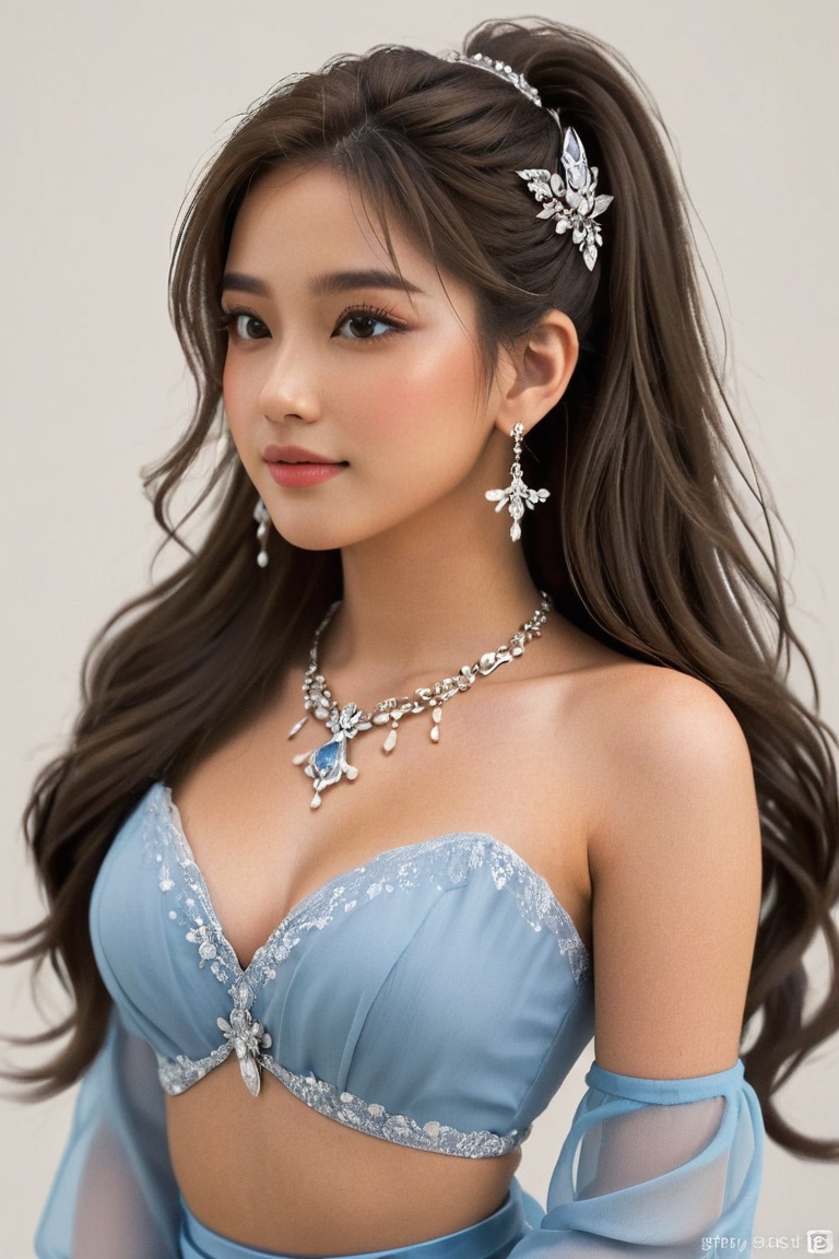 1girl,  solo,  long hair on Tensor.Art