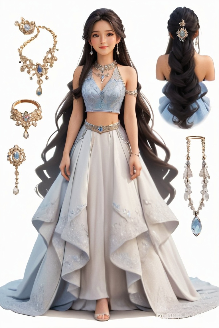 1girl,  solo,  long hair on Tensor.Art