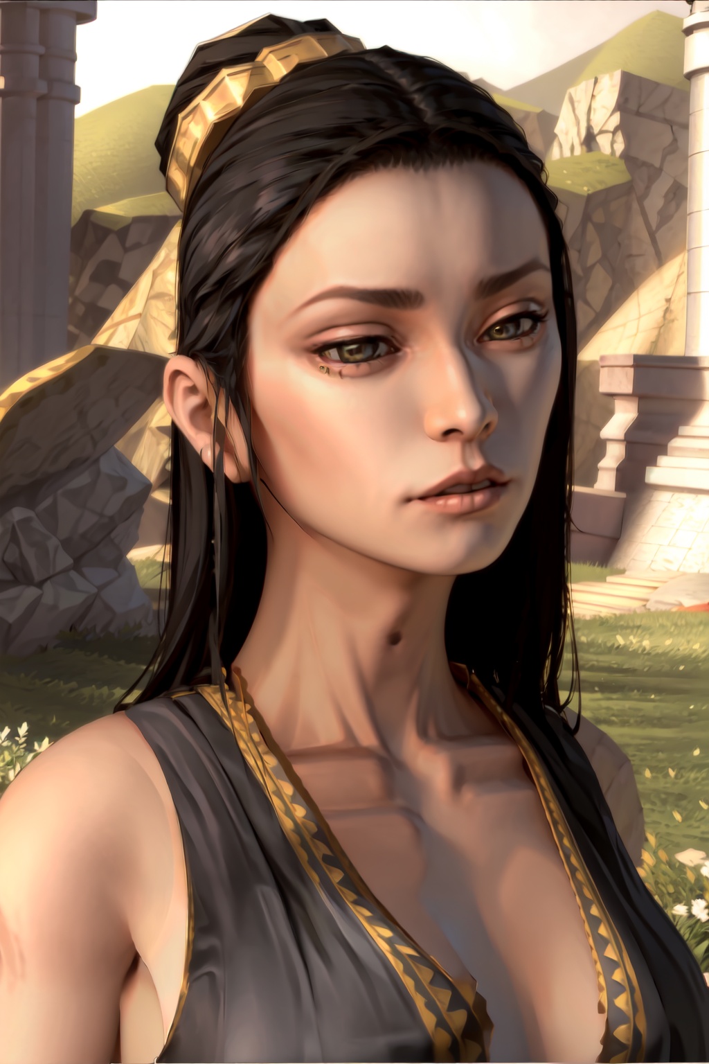 1girl,  solo,  long hair on Tensor.Art