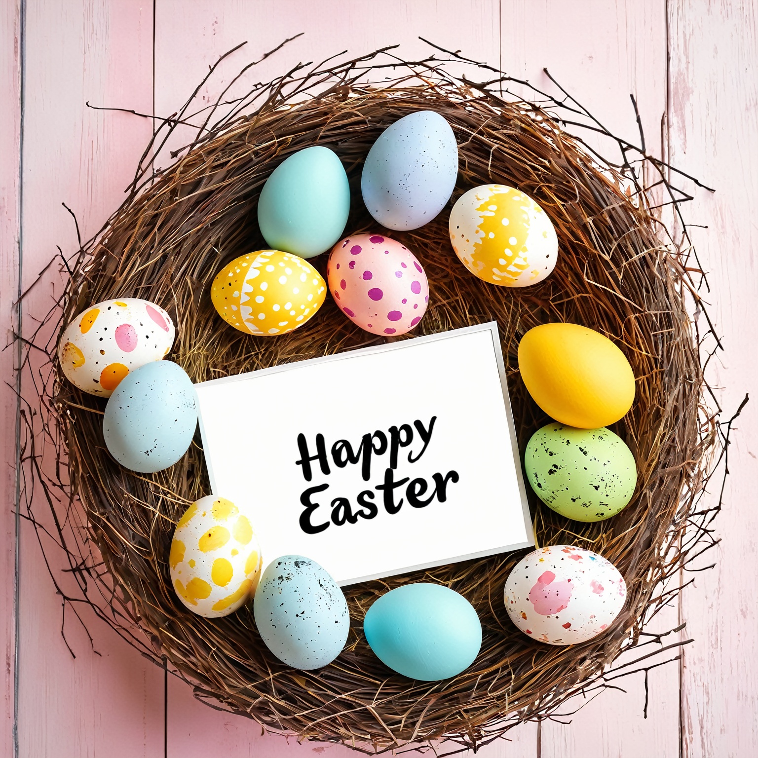 AiArtV,  Happy Easter,  colorful on Tensor.Art