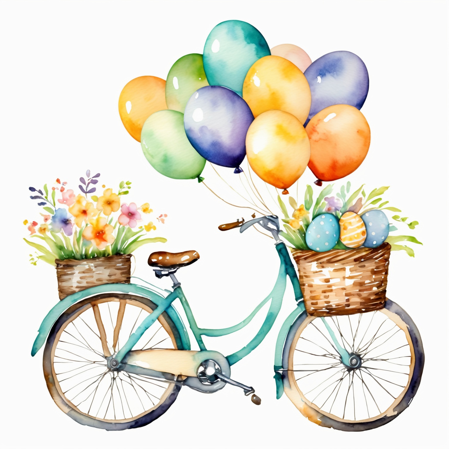 AiArtV,  Happy Easter,  colorful on Tensor.Art