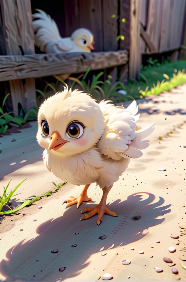 little chick,  cute,  adorable on Tensor.Art