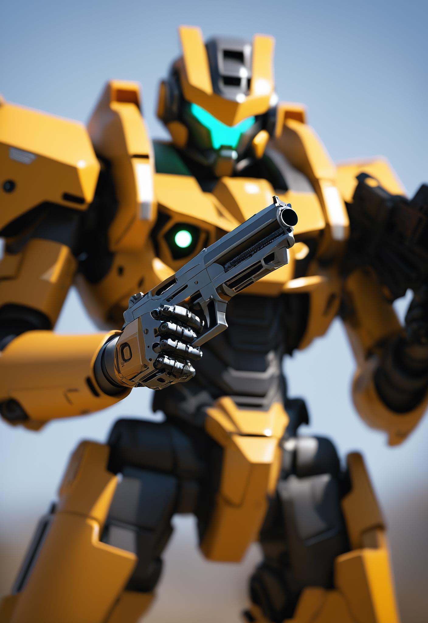 solo,  holding,  weapon on Tensor.Art