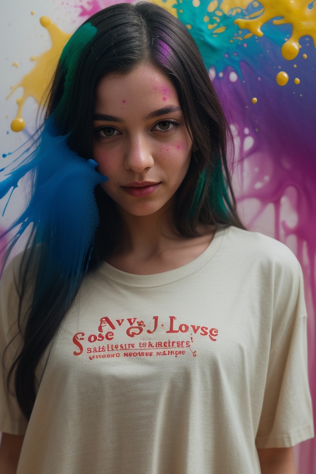 loose tshirt on Tensor.Art