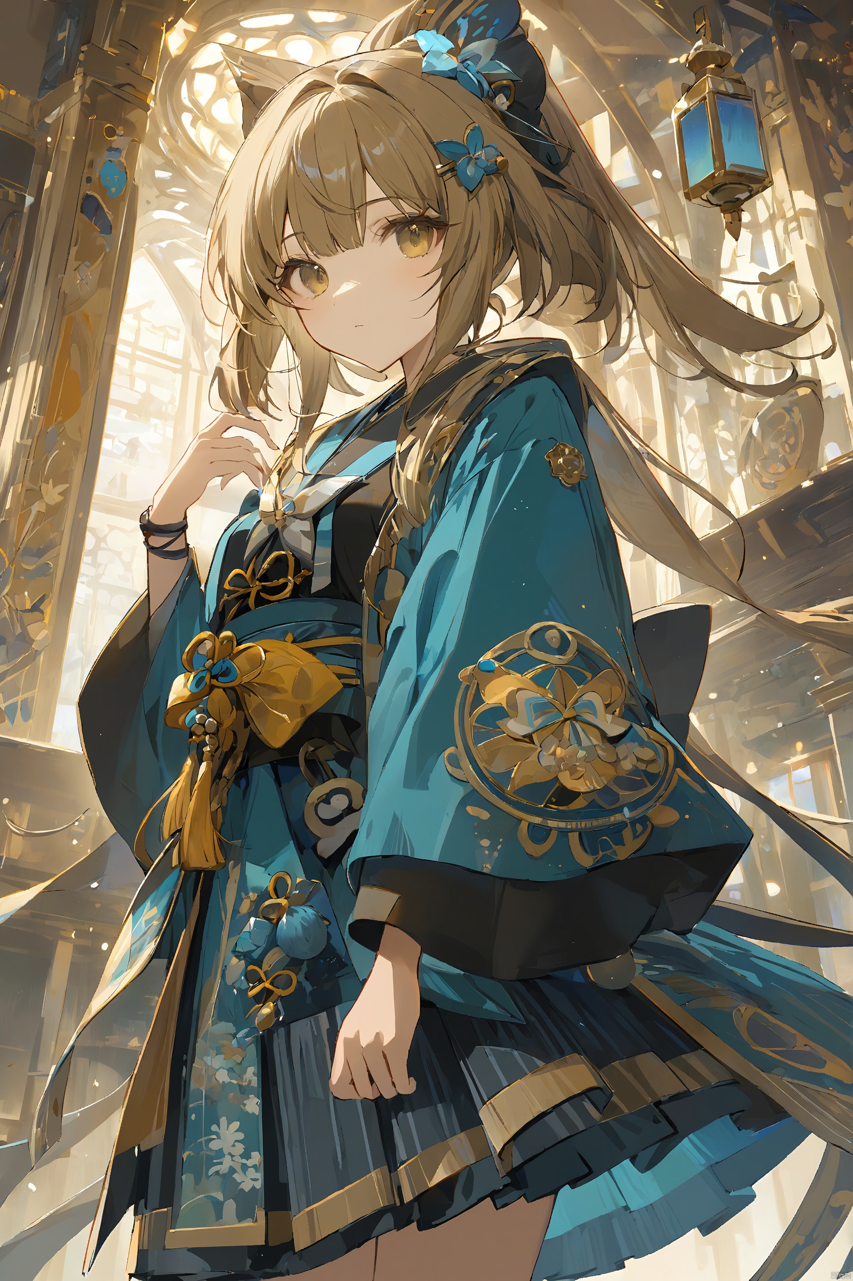 1girl,Kirara,masterpiece,best quality,very aesthetic,extremely detailed