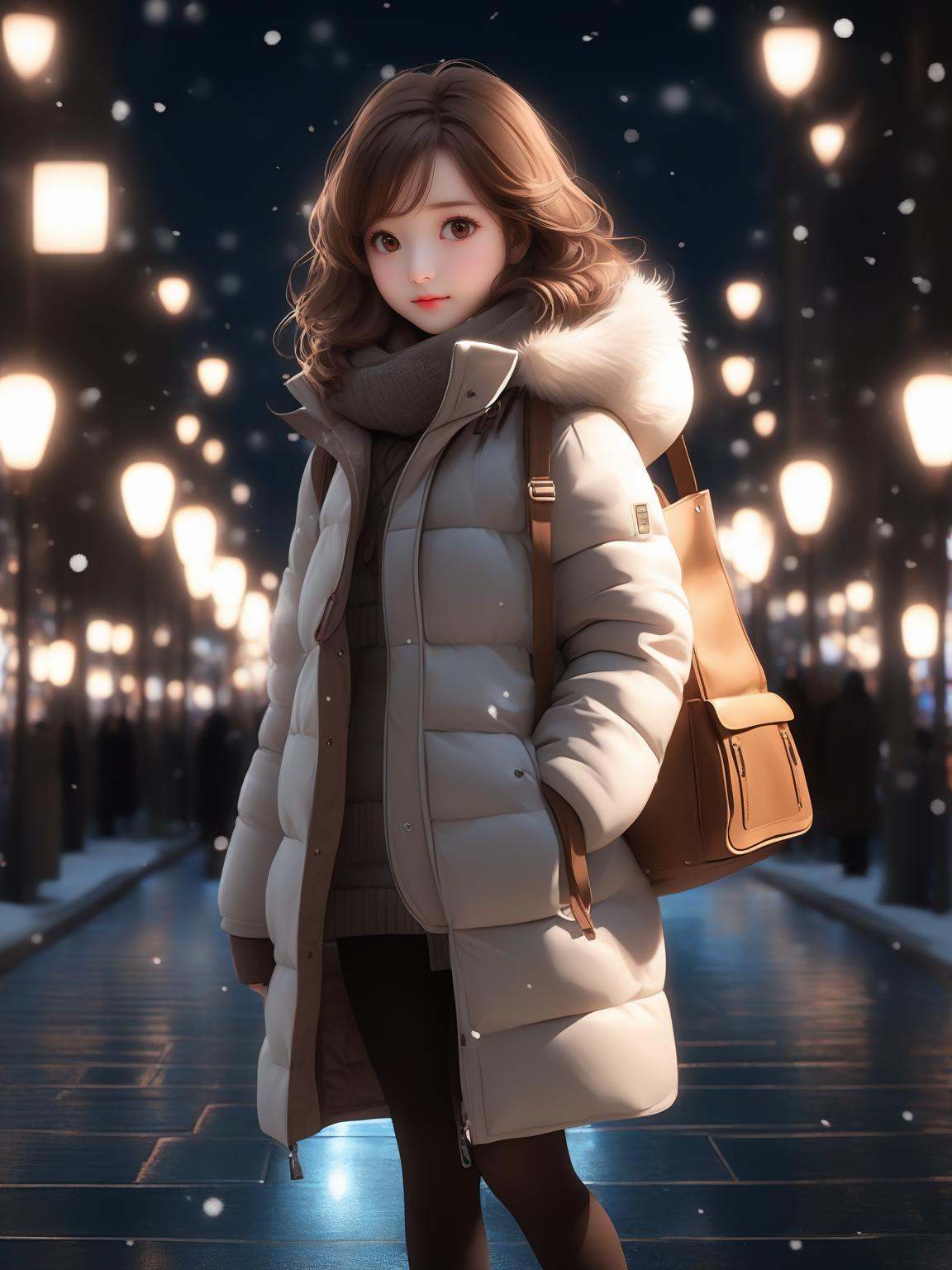 masterpiece,  best quality,  1girl in city on Tensor.Art