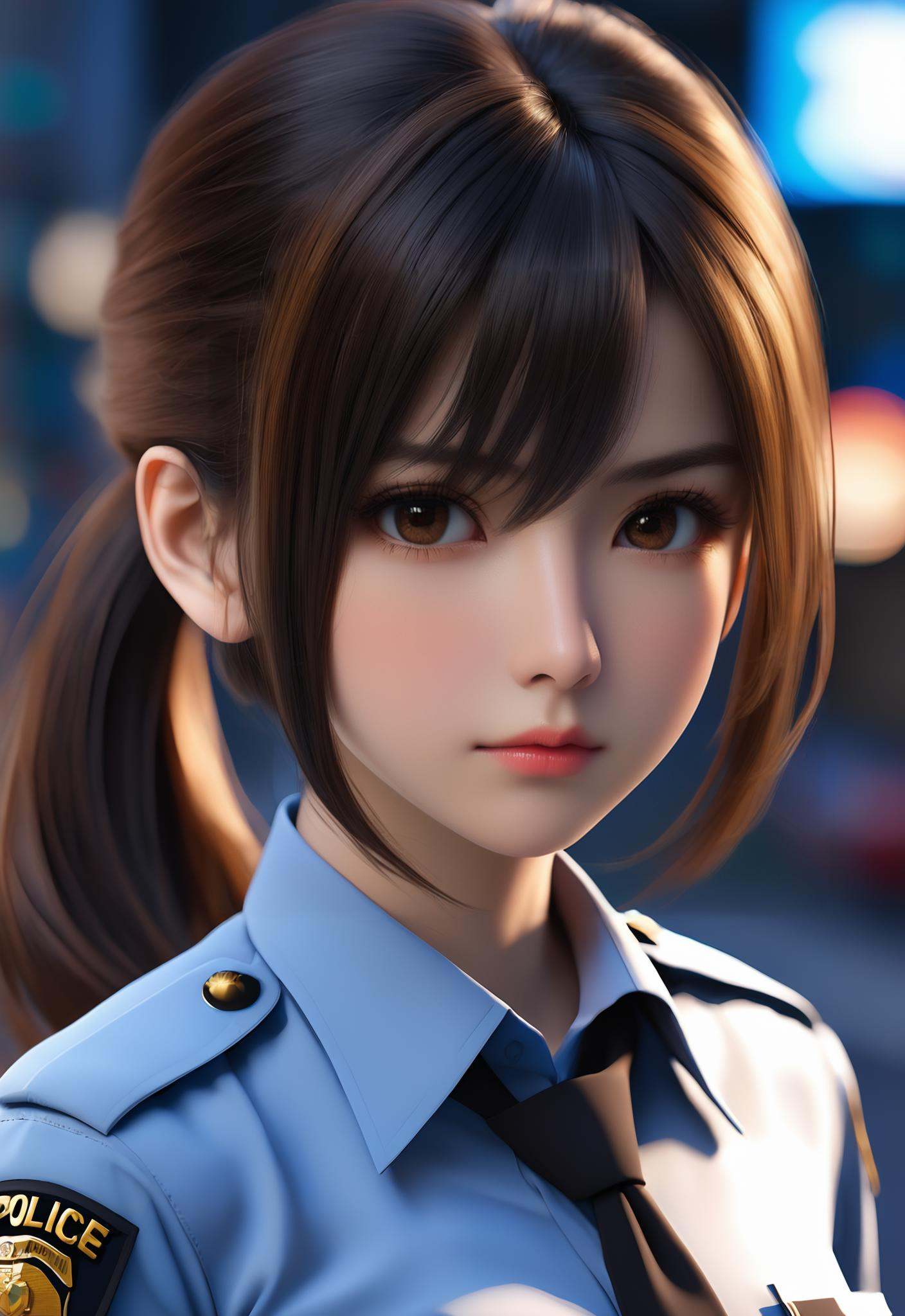 i want the whole image to be created in 3D anime style,  1girl,  solo on Tensor.Art