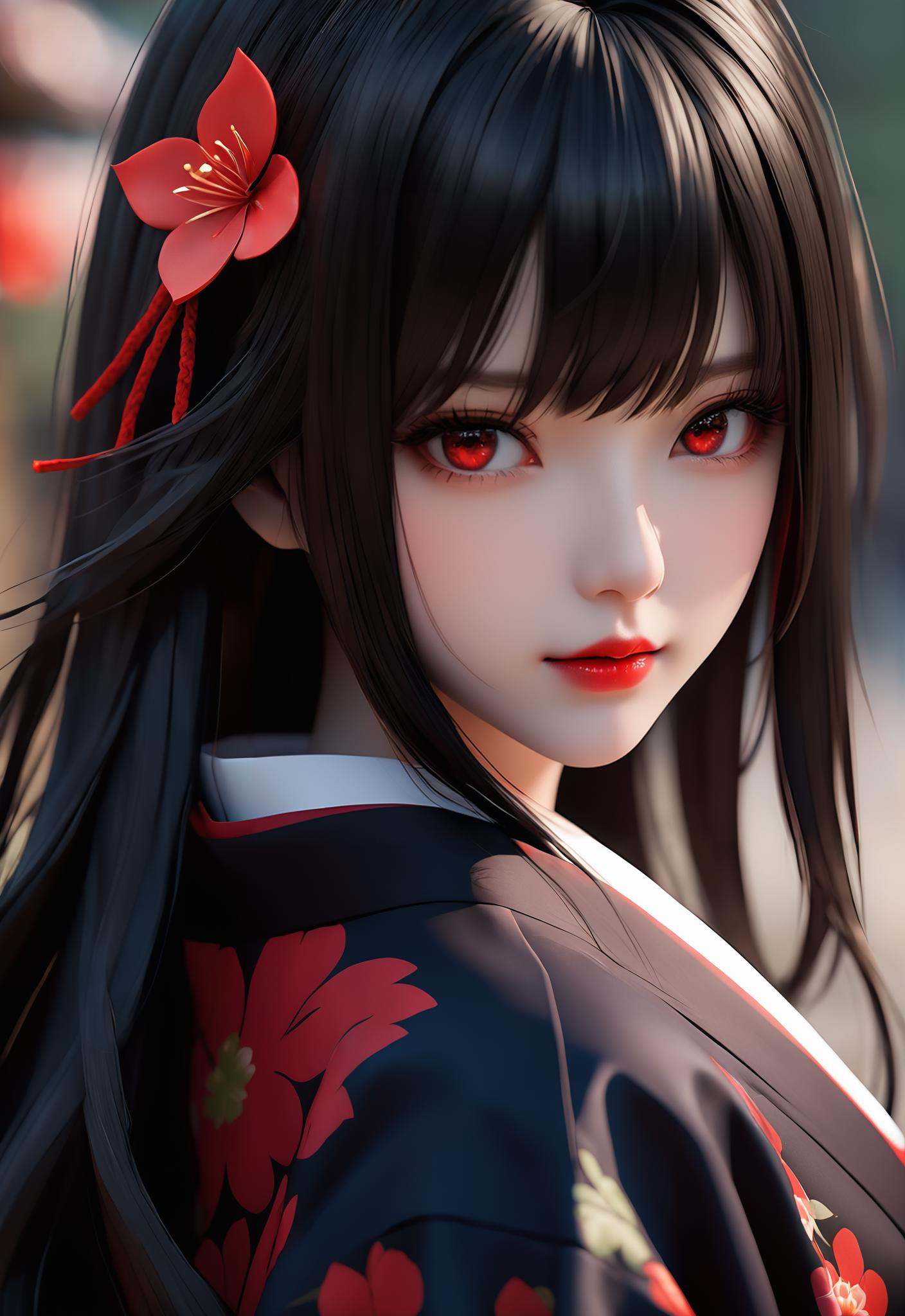 i want the whole image to be created in 3D anime style,  1girl,  solo on Tensor.Art