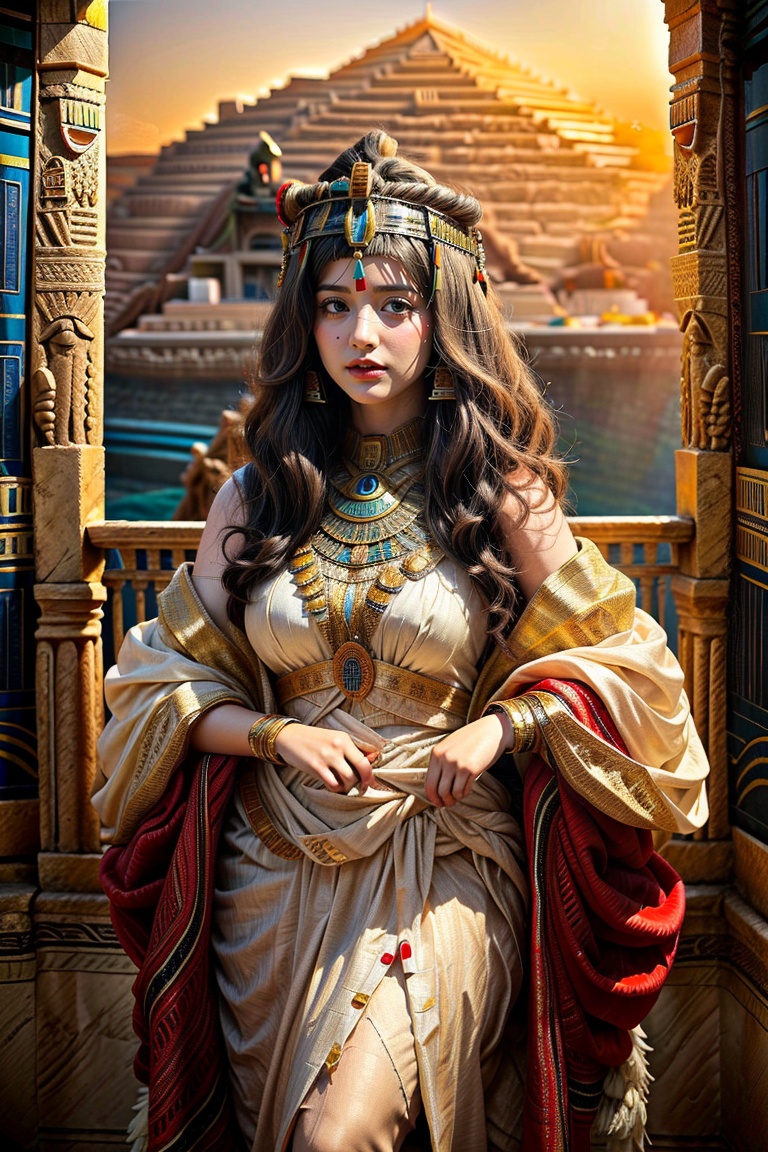 Transport yourself to the golden era of ancient Egypt and bring to life the captivating figure of Cleopatra,  an anime cha...