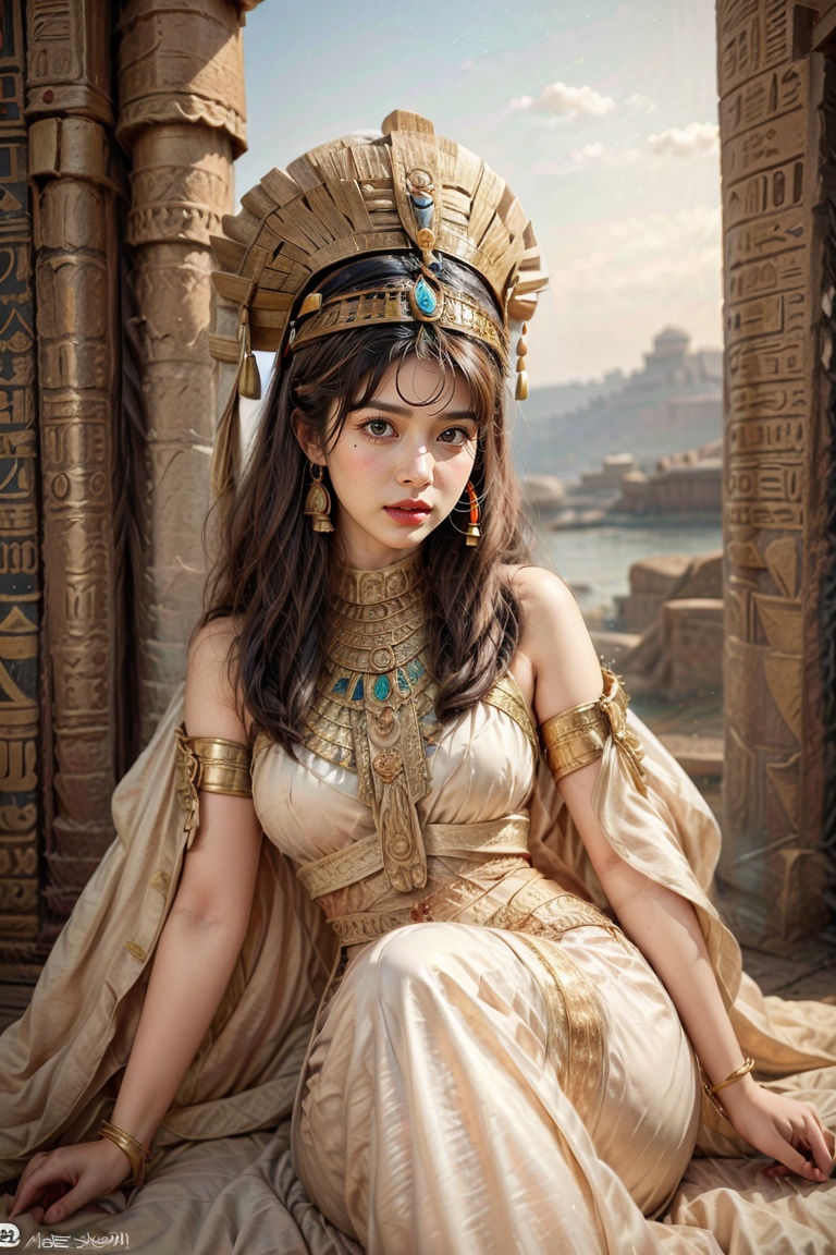 Transport yourself to the golden era of ancient Egypt and bring to life the captivating figure of Cleopatra,  an anime cha...