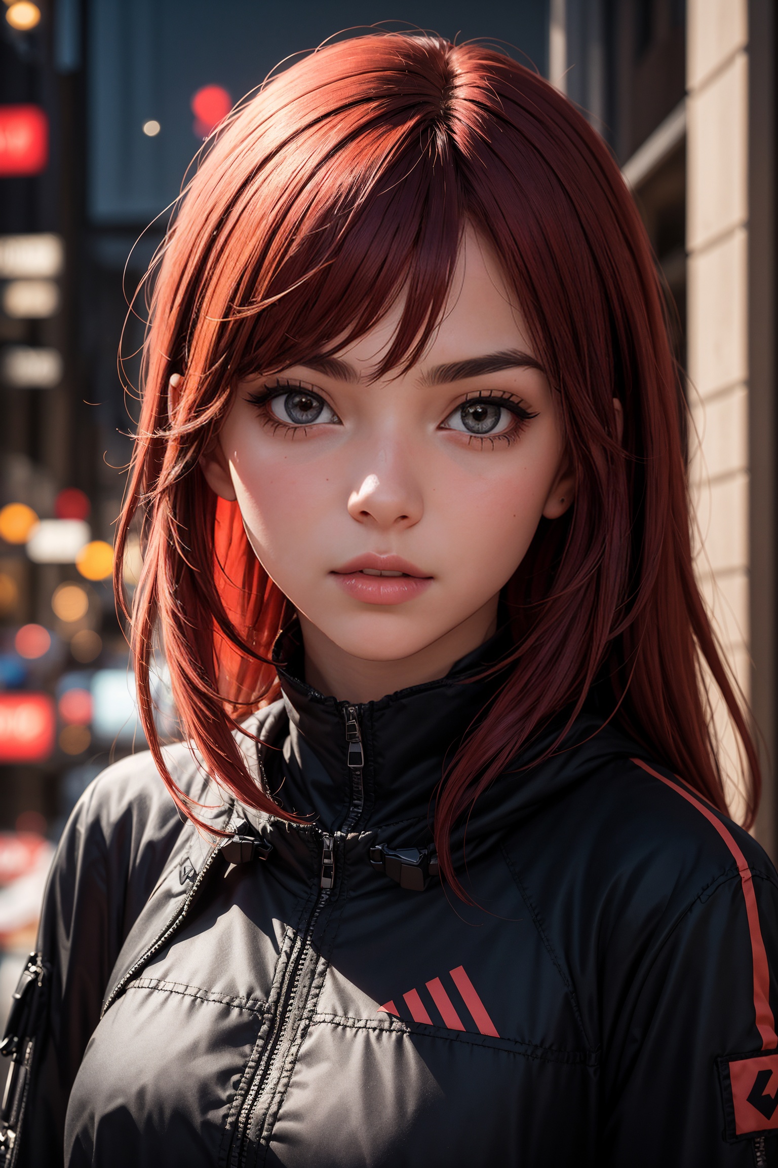1girl,  AgoonGirl ,  urban techwear on Tensor.Art