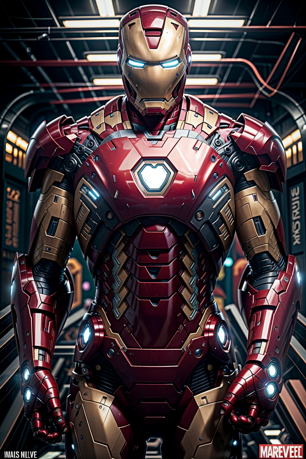 Delve into the intricate world of Iron Man's suits,  exploring not just their powers but also the materials used,  colors...