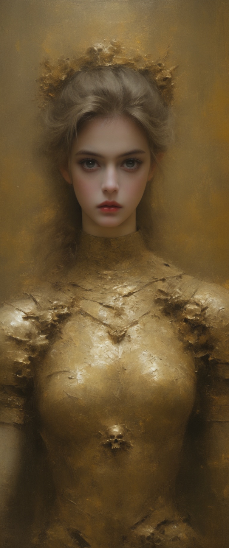 breathtaking ethereal RAW photo of female ((athena,  god with a scepter in from of an altar,  golden armor )) on Tensor.Art