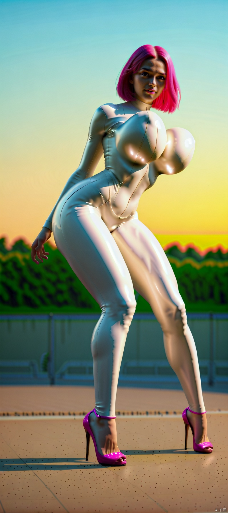 1 girl,  flame body,  masterpiece on Tensor.Art