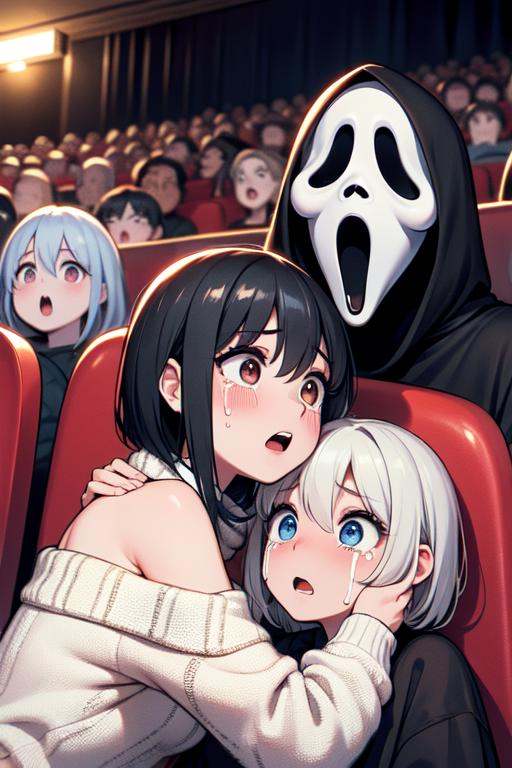 (((masterpiece))),  (((best quality))),  (((scream movie))) on Tensor.Art