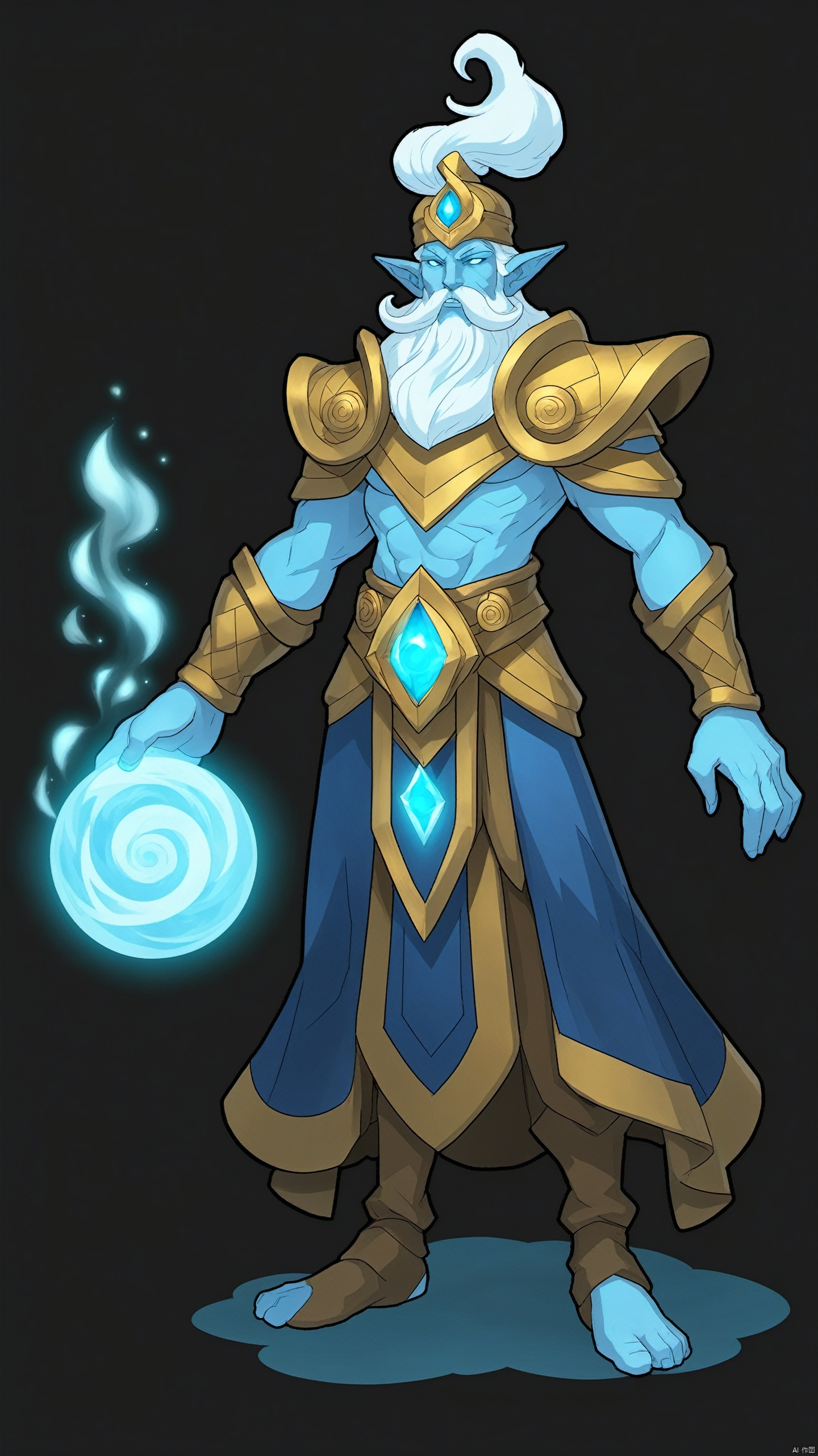 An entity composed of pure energy. Aether is a supernatural being that does not have a defined gender or physical form, but exists as pure energy. His appearance seemed to be a swirl of shining soft light, exuding a mysterious and powerful air. Aether's energy form can be changed at will, from soft light to hot fire, showing his variety and flexibility. His existence transcends the constraints of the physical world and has unlimited potential and power. The presence of Aether brings elements of the supernatural and energy to the game, in contrast to the traditional characters, adding a new experience of mystery and power to the game