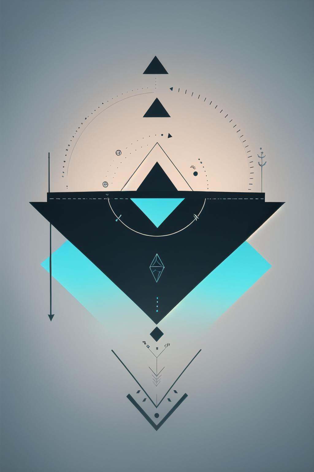 wrenchgeometricgalore,  geometric pattern,  square on Tensor.Art