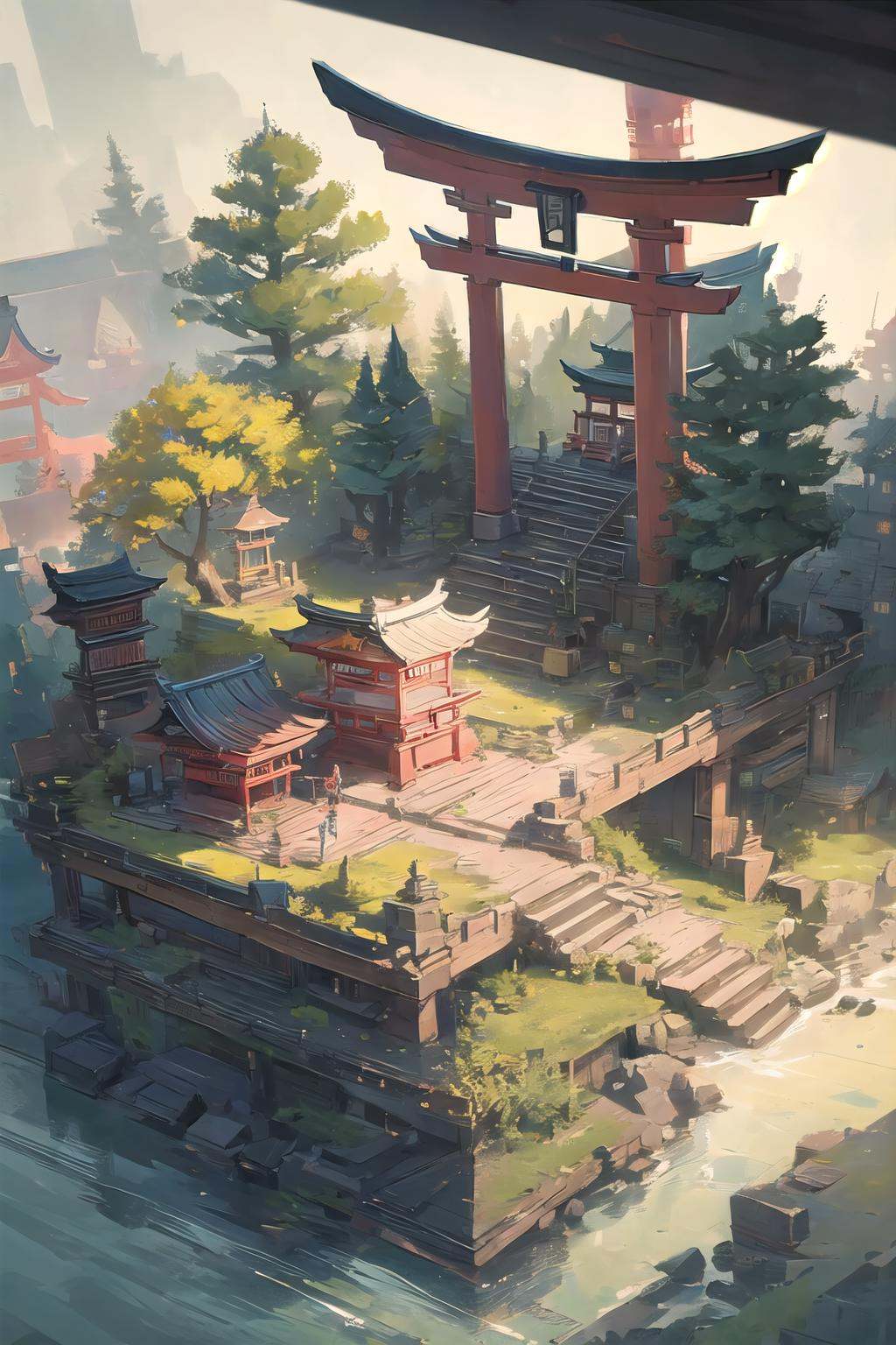 wrenchmicroarch,  torii on Tensor.Art
