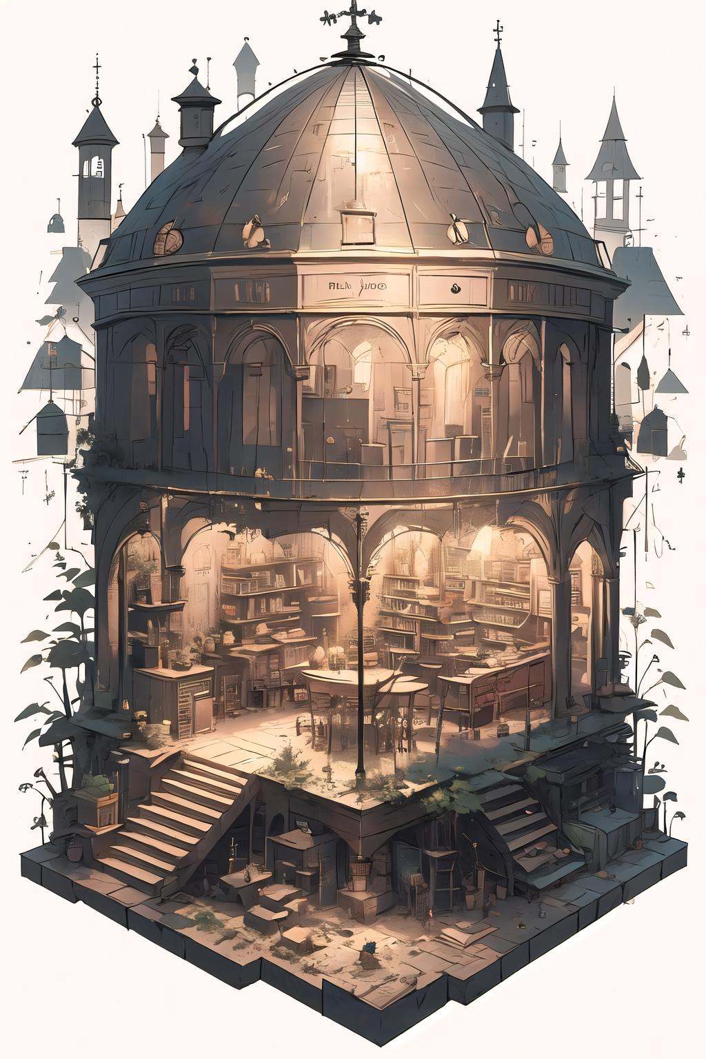wrenchmicroarch,  carousel on Tensor.Art