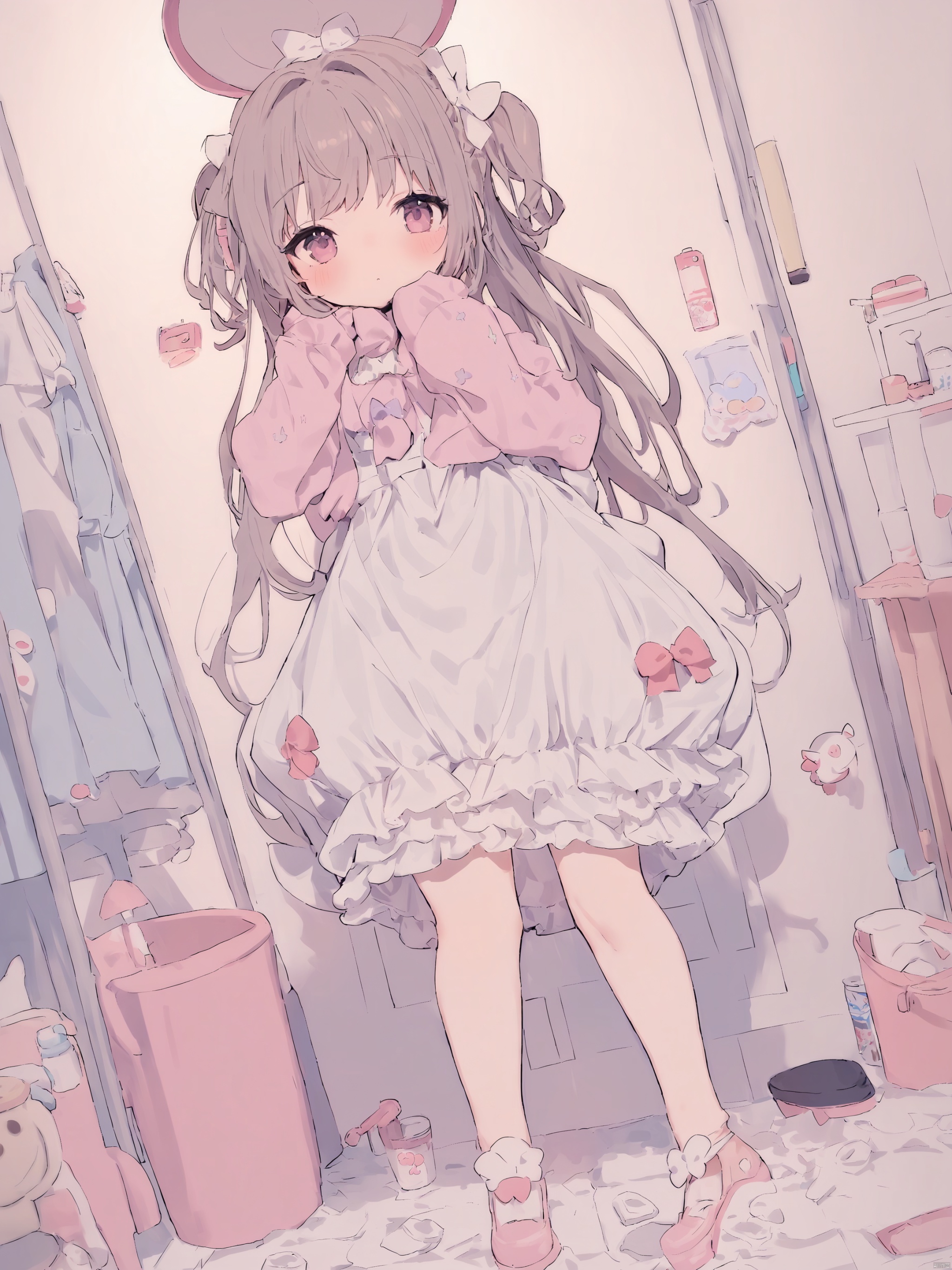  1girl,Color_X,loli,flush,looking at viewer,beautiful,cute,masterpiece,best quality,very aesthetic