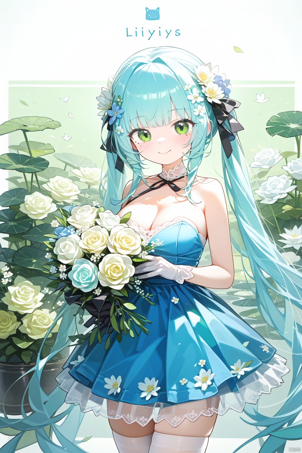 1girl,  bangs,  bare_shoulders on Tensor.Art