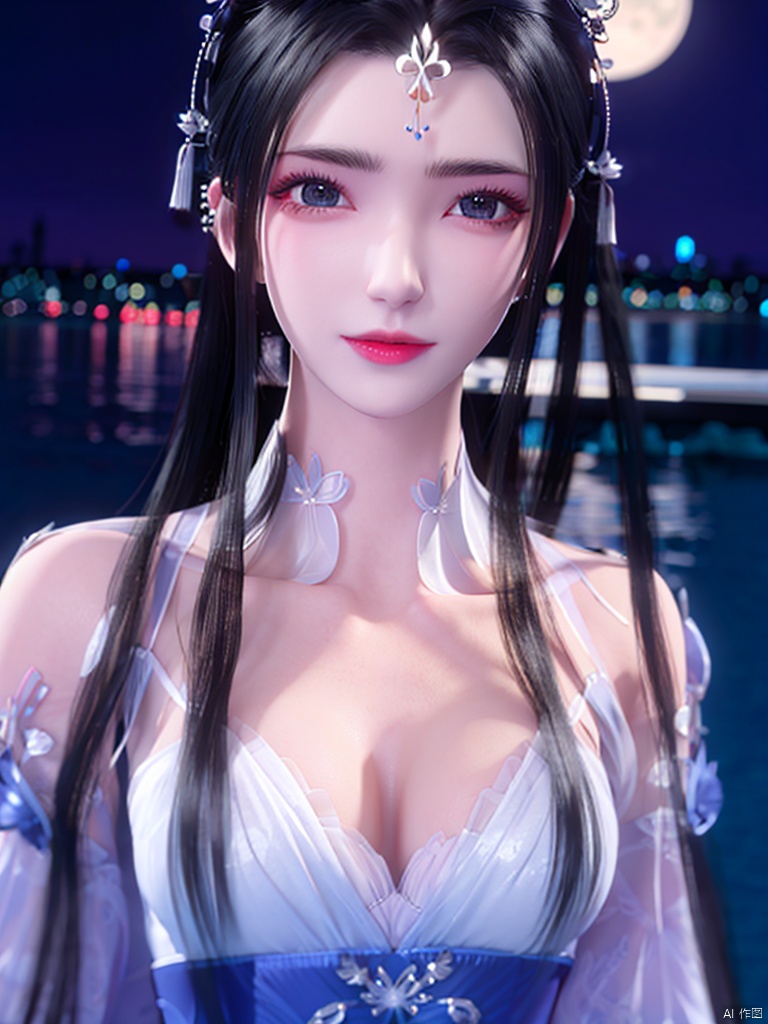 starry_night,full_moon,
best quality, masterpiece, highres,Beautifulface
1girl,china dress,

muwan,