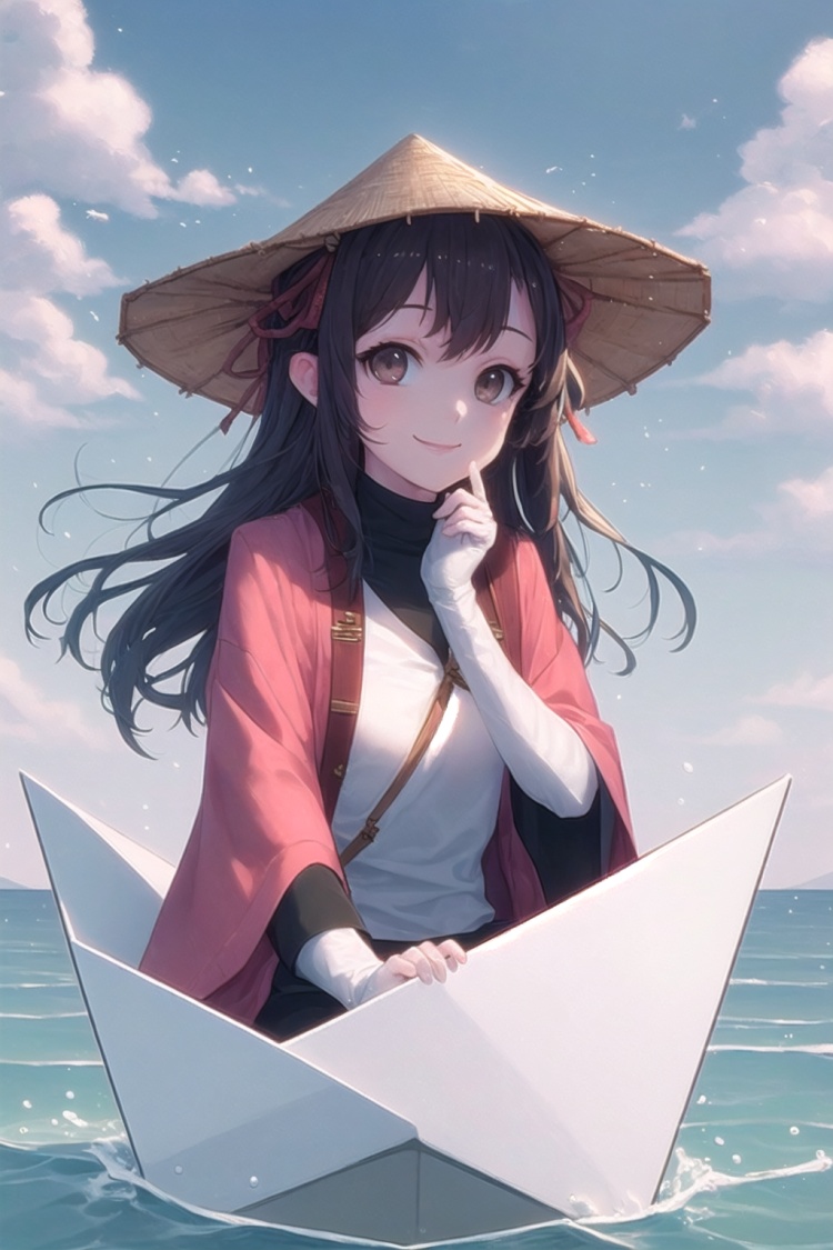 PAPPER BOAT by Oni Toki on Tensor.Art