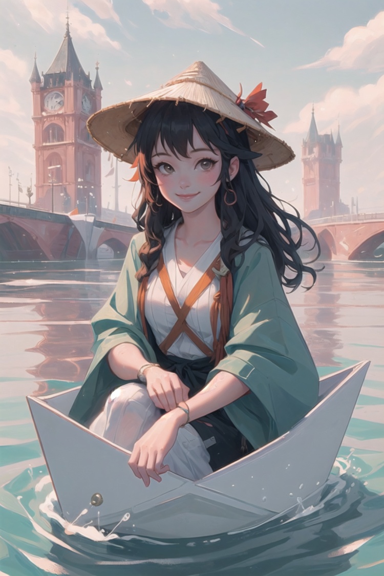 PAPPER BOAT by Oni Toki on Tensor.Art