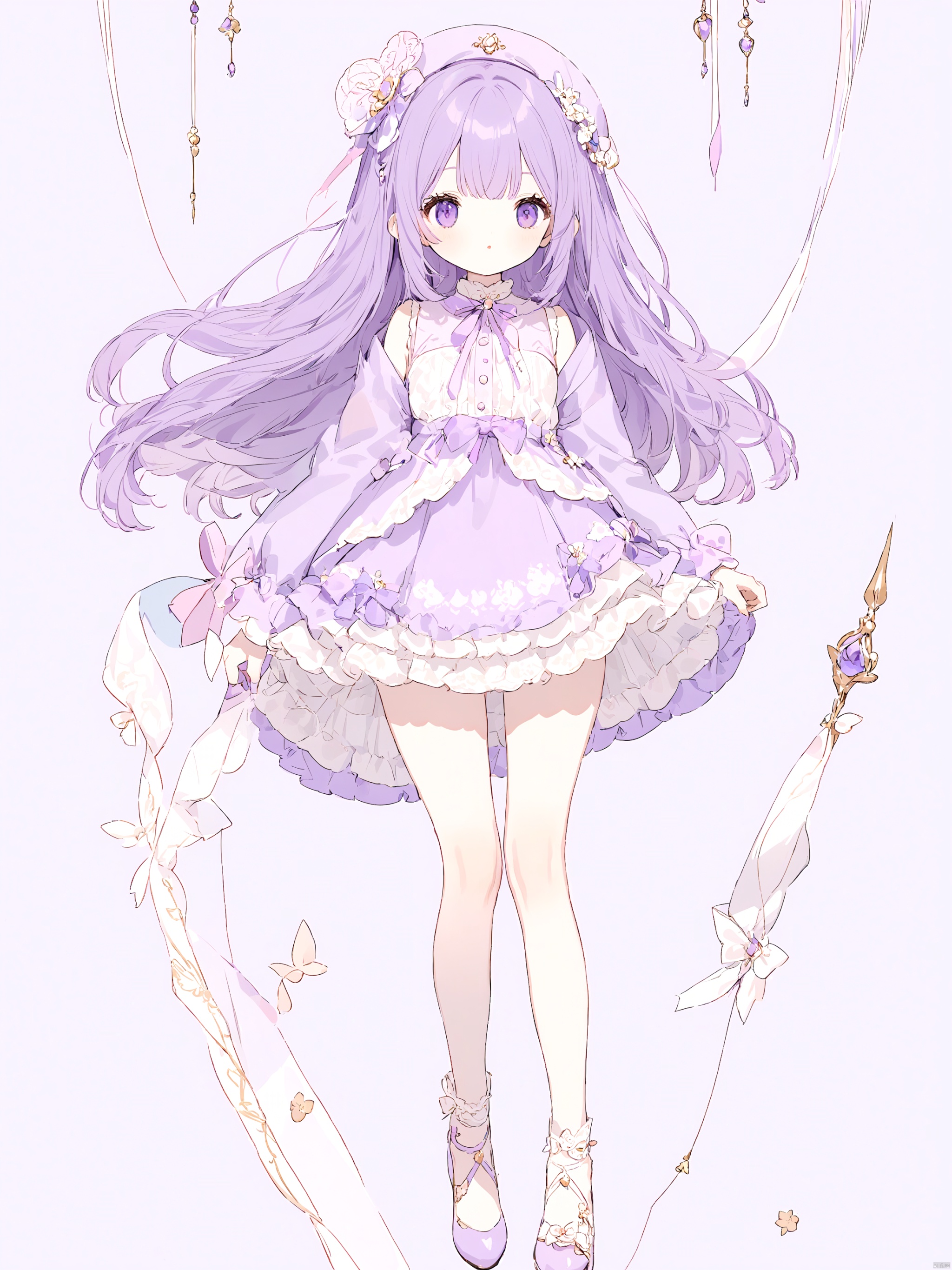 cute,loli,full body,light purple,Multiple girls,Stickers,Simple background,beautiful,masterpiece,extremely detailed,best quality,very aesthetic