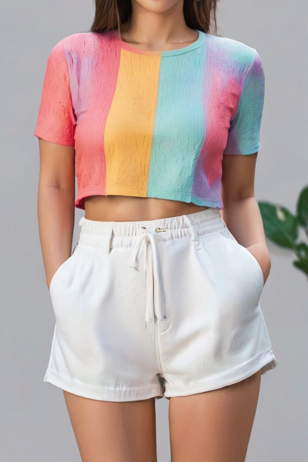 Beauty conscious,  summer outfit,  minimalist on Tensor.Art