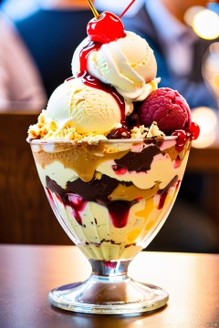  most delicious ice cream sundae in the world