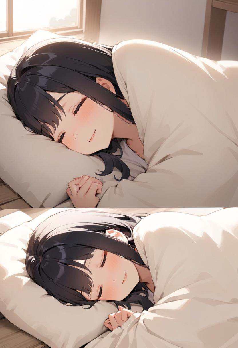 1girl,  black hair,  long hair on Tensor.Art