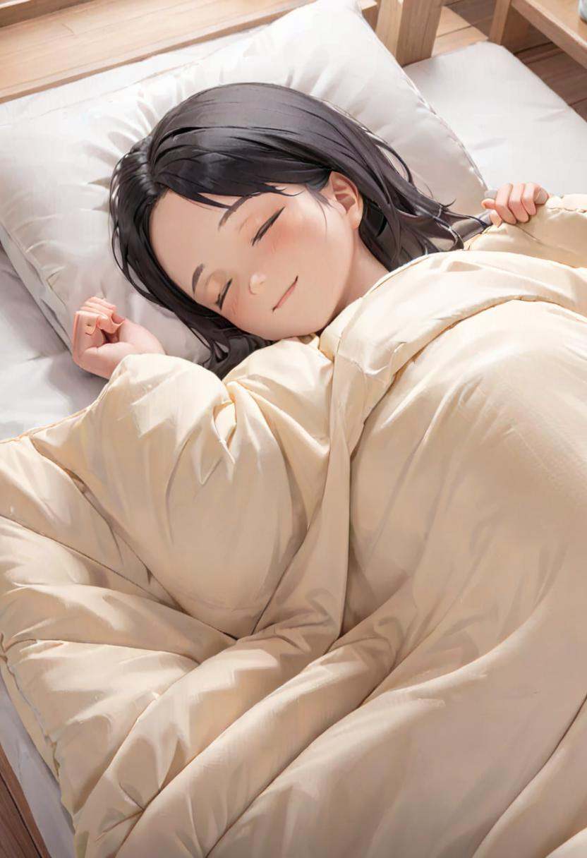 1girl,  black hair,  long hair on Tensor.Art