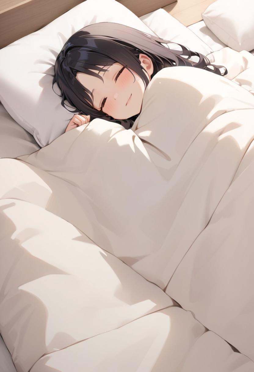 1girl,  black hair,  long hair on Tensor.Art