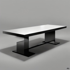 simple background, monochrome, greyscale, grey background, no humans, table