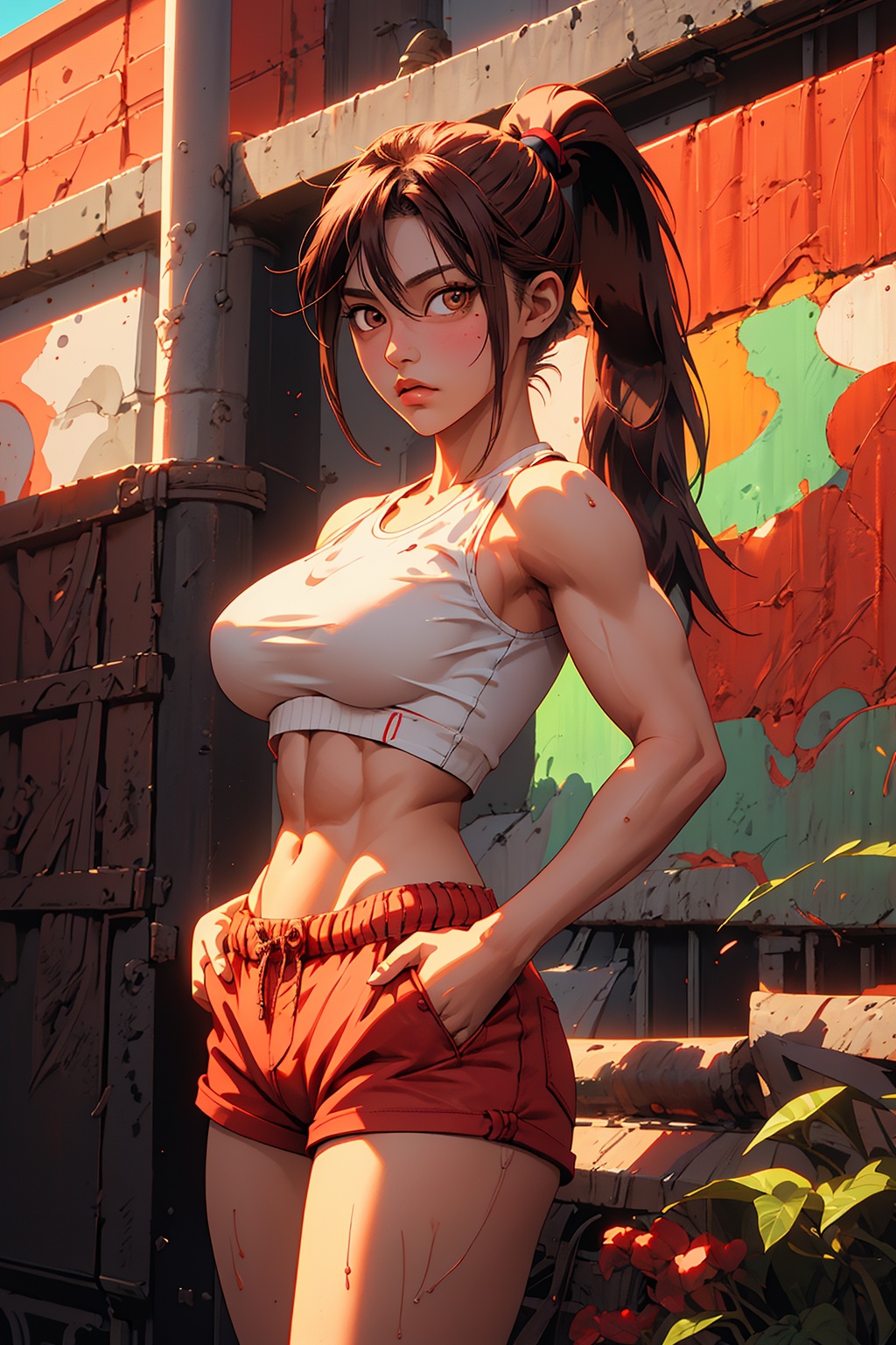 1girl,  Mai Ganeko,  solo on Tensor.Art