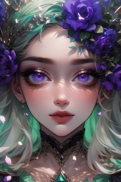 1 girl,  portrait,  close-up portrait on Tensor.Art