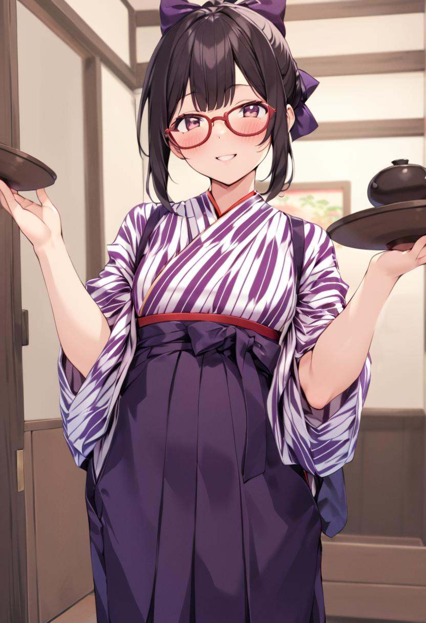 BMC,  1girl,  glasses on Tensor.Art